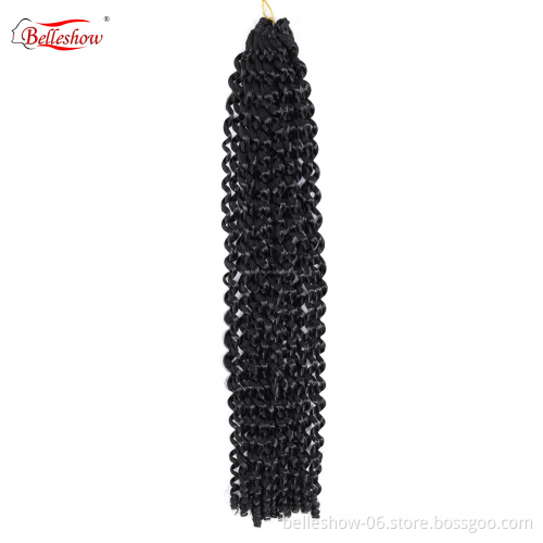 Hot sell 18inch 22 strands  new fashion freetress Hair Crochet Braid Braids passion twist hair bohemian